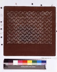 長板中形型紙 菱紋 image