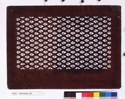 長板中形型紙 貝絣 image