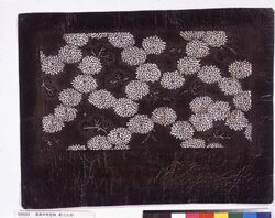 長板中形型紙 菊(たたき) image
