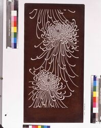 長板中形型紙 管菊 image