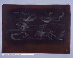 長板中形型紙 茶屋辻(小紋) image