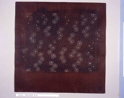 長板中形型紙 菊小紋 image