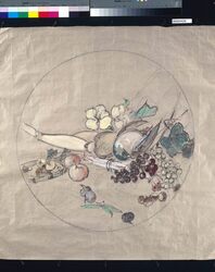 下絵 静物（まなあらな） / Sketch, Still Life (Mana Arana) image