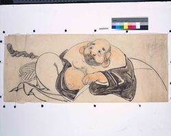 下絵 布袋 / Sketch, Hotei image