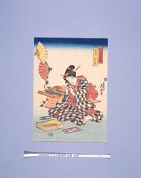 十二ヶ月の内 七月 七夕 / Twelve Months: July, the Tanabata Festival image
