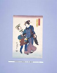 十二ヶ月の内 十一月 とりのまち / Twelve Months: November, the Torinoichi Festival image