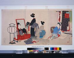 美人十二ヶ月 其十一 嫁入 / Beautiful Women during the Twelve Months : Part 11, Bride image