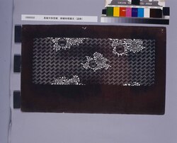 長板中形型紙 紗綾形朝顔文(追掛) image
