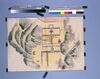御霊屋廻大師廟山勤番絵図（天保十四年日光社参勤番守護絵図の内）/Pictorial Map of Shifts Around the Mausoleum and Daishibyosan (of Pictorial Maps of Shifts and Guards for the 1843 Visitation of Nikko Shrine) image