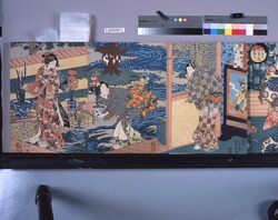 錦絵版画帖 ー 見たて五行 土 とこなつ image