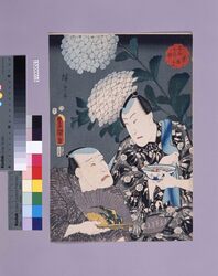 当盛十花撰　紫陽花 / The Selection of Ten Flowers of the Present Day : Hydrangea image