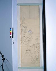 粉本 加茂神事 / Kamo Shinto Ritual (Shibata Zeshin's Sketch) image