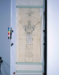 粉本 正月飾 / New Year's Decoration (Shibata Zeshin's Sketch) image