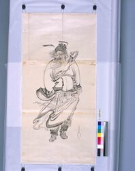 粉本　鍾馗 / Shoki (Shibata Zeshin's Sketch) image