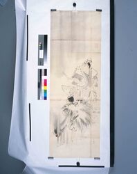 粉本 曽我兄弟夜討 / Soga Brothers Night Attack (Shibata Zeshin's Sketch) image
