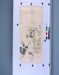 粉本 夏草花 / Summer Flowering Plants (Shibata Zeshin's Sketch) image