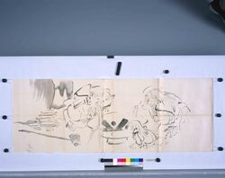 粉本 猩々 / Shojo (Shibata Zeshin's Sketch) image