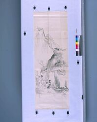 粉本 万歳 / Manzai (A Blessing Performance) (Shibata Zeshin's Sketch) image