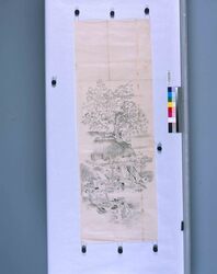 粉本 農家 / Farm Household (Shibata Zeshin's Sketch) image