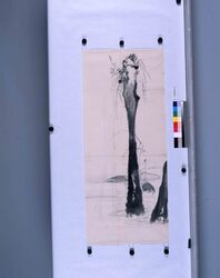 粉本 鯉 / A Carp (Shibata Zeshin's Sketch) image