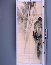 粉本 滝 / A Waterfall (Shibata Zeshin's Sketch) image