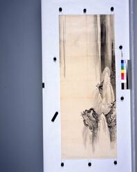 粉本 滝 / A Waterfall (Shibata Zeshin's Sketch) image