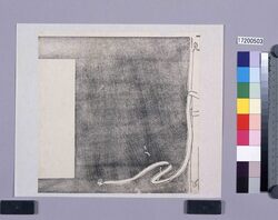 墨版　[巻物] / Black Print: [A Scroll] (Shibata Zeshin's  Block Print, Black Print, Other Prints) image