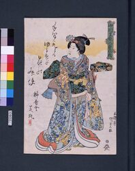 中村芝翫九変化ノ内 文使い娘 / Nakamura Shikan Kuhenge no uchi (Nakamura Shikan’s Dance of Nine Changes) : Fumitsukaimusume image
