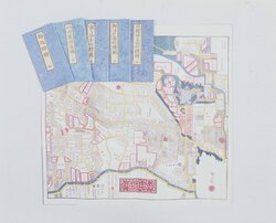尾張屋版江戸切絵図 東都小石川絵図 / Edo Kirie Zu Area Maps by Owariya, Tōto Koishikawa Area Map image