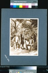 川村清雄他集合写真(屋外の5人) / Group Photograph of Kawamura Kiyo’o and Others (Five People Outdoors) image