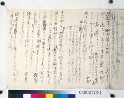 「平賀源内の性行」を評する書 / Document Reviewing “Hiraga Gennai no Seikō (Hiraga Gennai’s Character)” image
