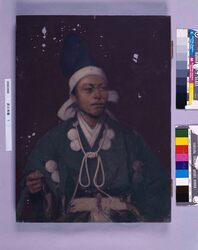 下絵 皆川平恪肖像 / Sketch, Portrait of Minagawa Heikaku image