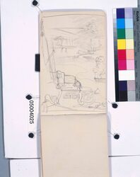 スケッチブック（「振天府」参考図） / Sketchbook (“Shintenfu” Reference Drawings) image