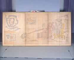 徳川家関係城館図屏風 / Document of Samurai Class image