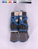 鉄黒漆塗七本篠脛当/Iron Black-lacquered, Seven-splint, Bamboo Greave image