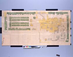 盛岡藩南部家外桜田上屋敷絵図 / Pictorial Map of the Sotosakurada Kamiyashiki Residence of the Nambu Clan of Morioka Domain image