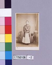 慶応元年遣欧使節肖像写真　福地源一郎 / Fukuchi Genichiro (Portrait of the 1865-1866 Embassy to Europe) image