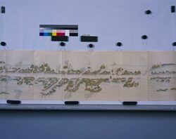 日光道中絵図粉本 五 / Document of Transportation image
