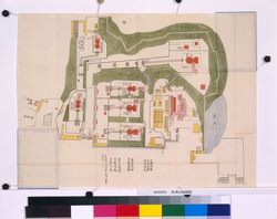 [紅葉山総絵図] / Document Related to Samurai Class and Blue Print image