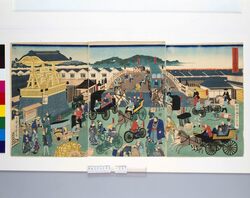 東京日本橋風景 image