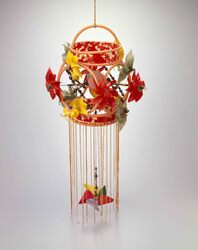 玩具 セルロイド製吊し風車 / Toy, Celluloid Hanging Windmill image