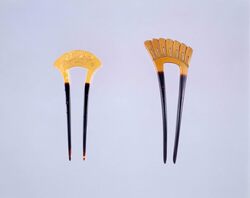 洋髪用鼈甲簪 / Tortoiseshell Kanzashi (Hair Ornament) for Western Hairstyles image