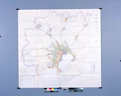 首都圏計画図 / Metropolitan Area Planning Map image