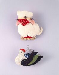 おもちゃ巾着 ねこ / Toy, Drawstring Pouch, Cat image