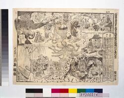 當子壬二月より浅草観世音御境内ニおいて興行仕候 image