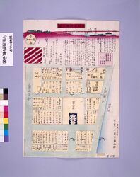 守田座移転全図 / Moritaza Theater Relocation Complete Diagram image