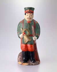 素焼兵隊人形 / Unglazed Soldier Doll image