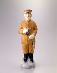 素焼将校人形 / Unglazed Officer Doll image