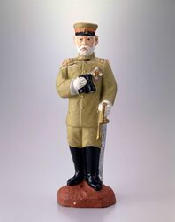 素焼将校人形 / Unglazed Officer Doll image