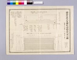 特許中原式生繭乾燥器蒸汽式之図 / Patented Nakahara Steam Silk Cocoon Dryer Diagram image